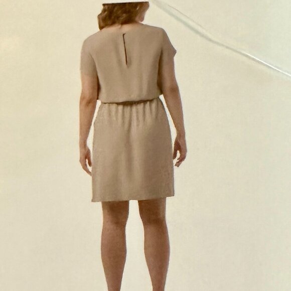 New 32 Degrees Cool Midi Twill Dress Sz XXL Cinched Waist Adjustable Drawstring - Picture 9 of 12